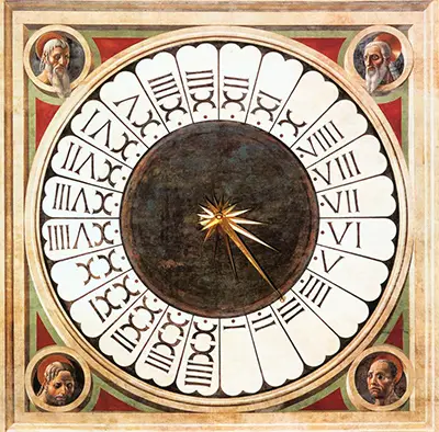 Clock with Heads of Prophets for the Florence Cathedral Paolo Uccello
